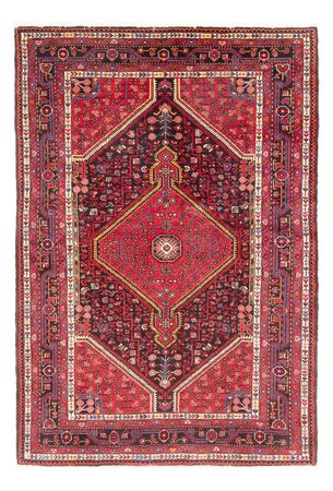 Tapis persan - Nomadic - 213 x 134 cm - rouge clair