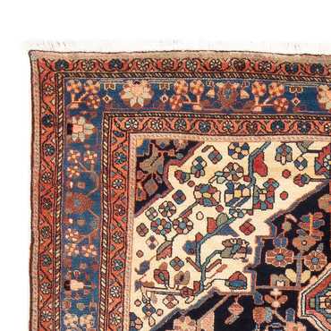 Tapis persan - Nomadic - 238 x 160 cm - bleu foncé