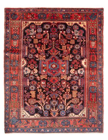 Tapis persan - Nomadic - 220 x 157 cm - bleu foncé