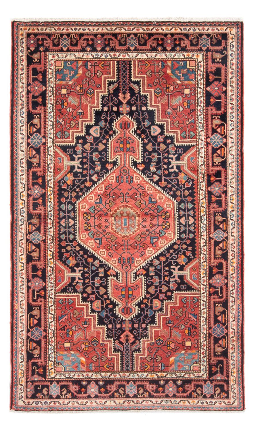 Tapis persan - Nomadic - 240 x 138 cm - rouge clair