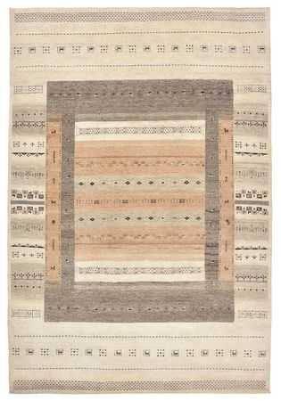 Gabbeh Tapijt - Loribaft Indus - 299 x 205 cm - donker beige