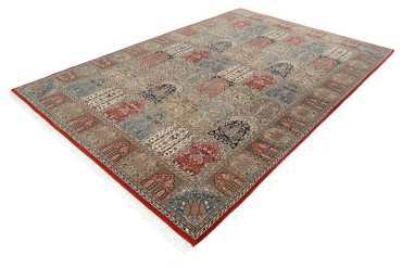 Orientteppich - Ghom - Indus - 306 x 211 cm - dunkelbeige