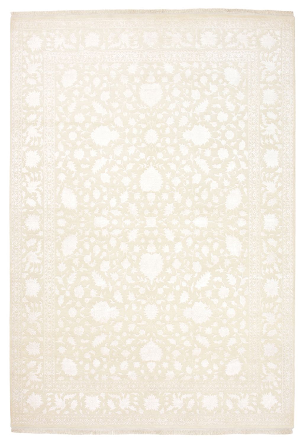 Tappeto orientale - 350 x 242 cm - bianco