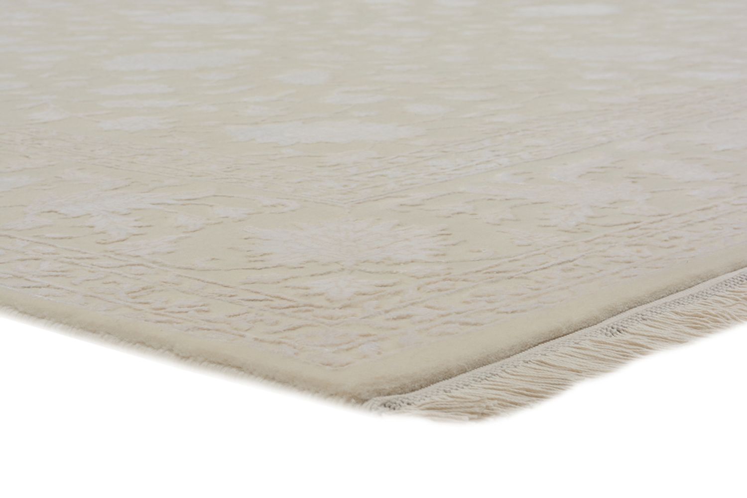 Alfombra oriental - 350 x 242 cm - blanco