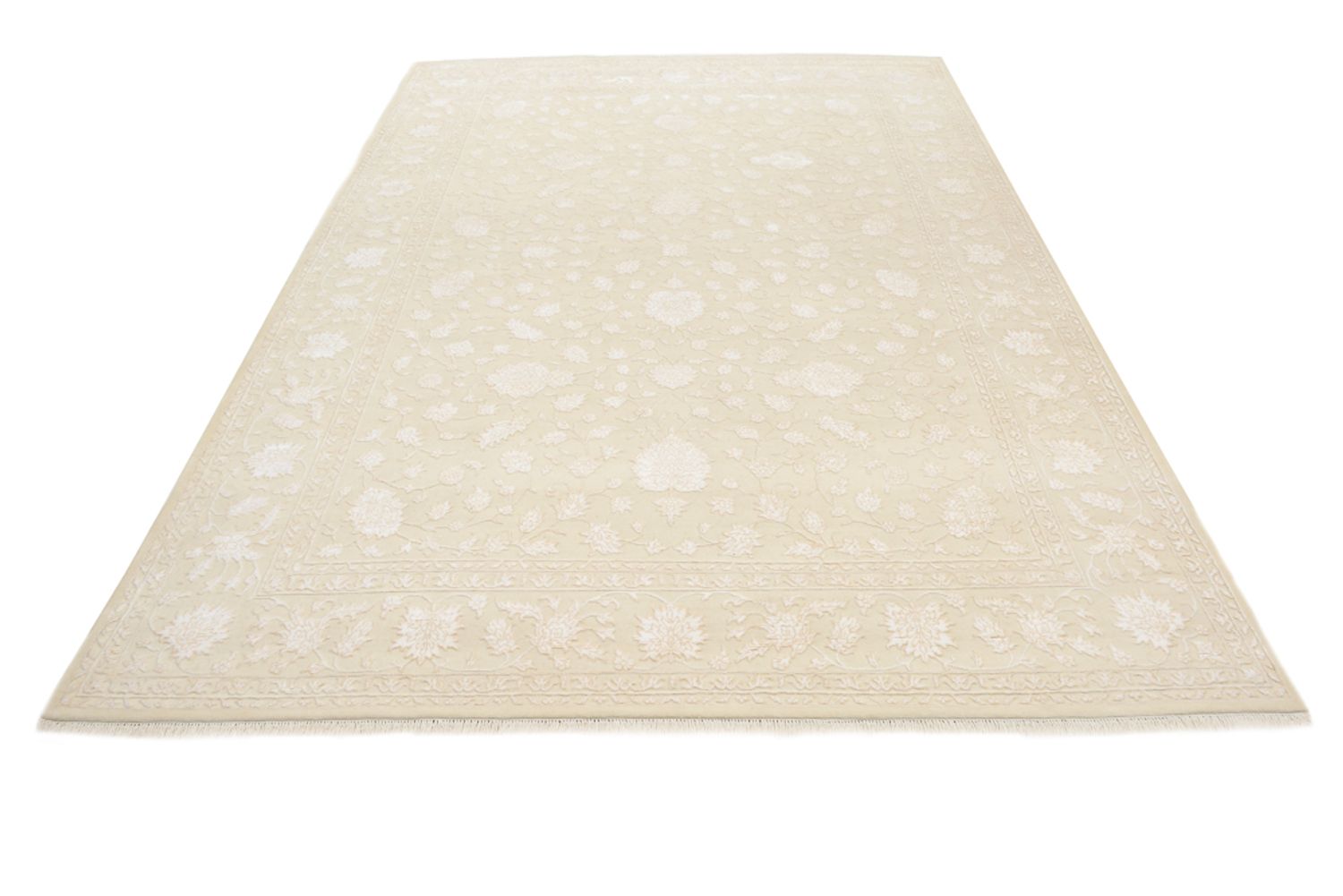 Tappeto orientale - 299 x 204 cm - beige chiaro