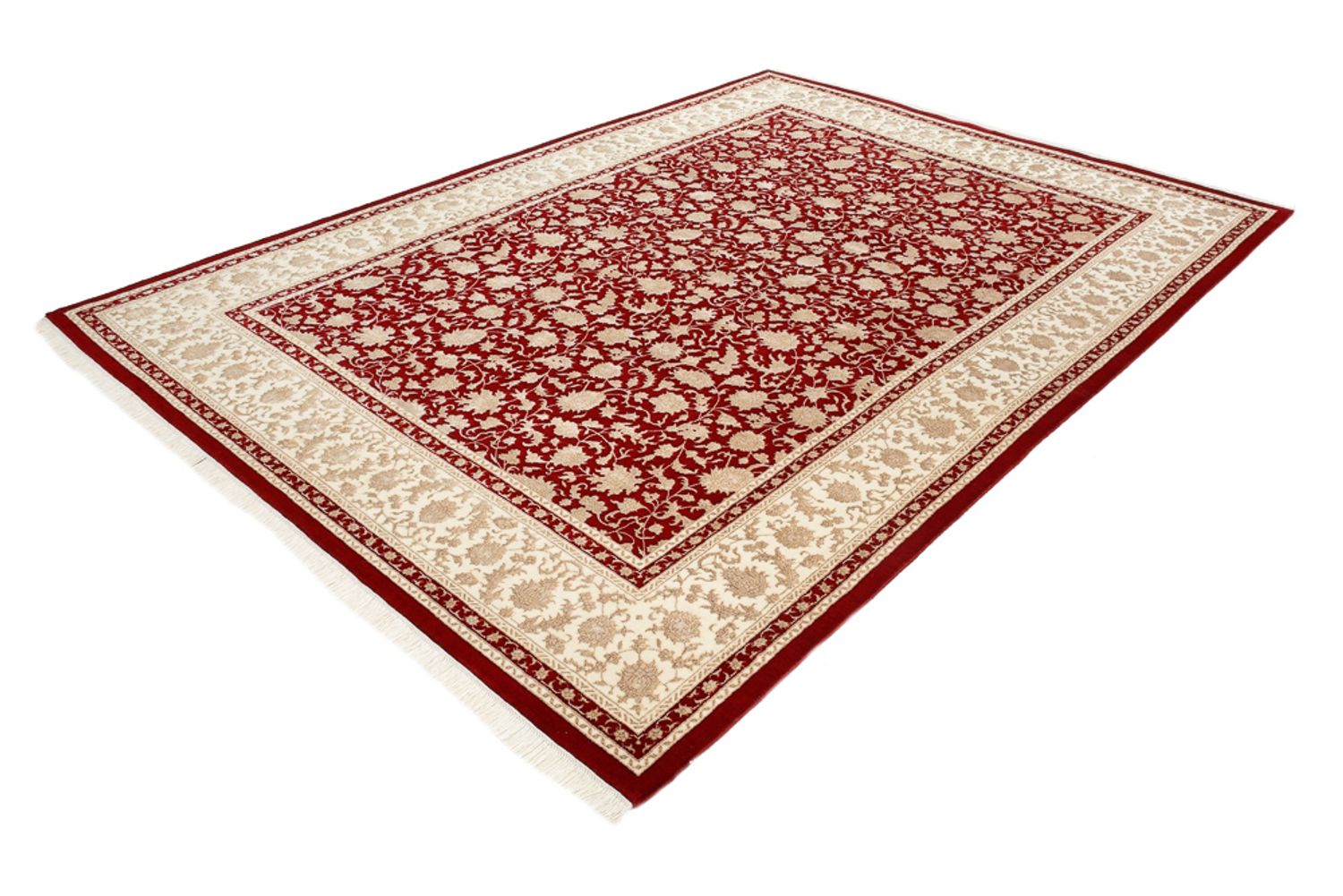 Alfombra oriental - 299 x 222 cm - rojo