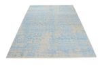 Designer Teppich - 308 x 246 cm - blau