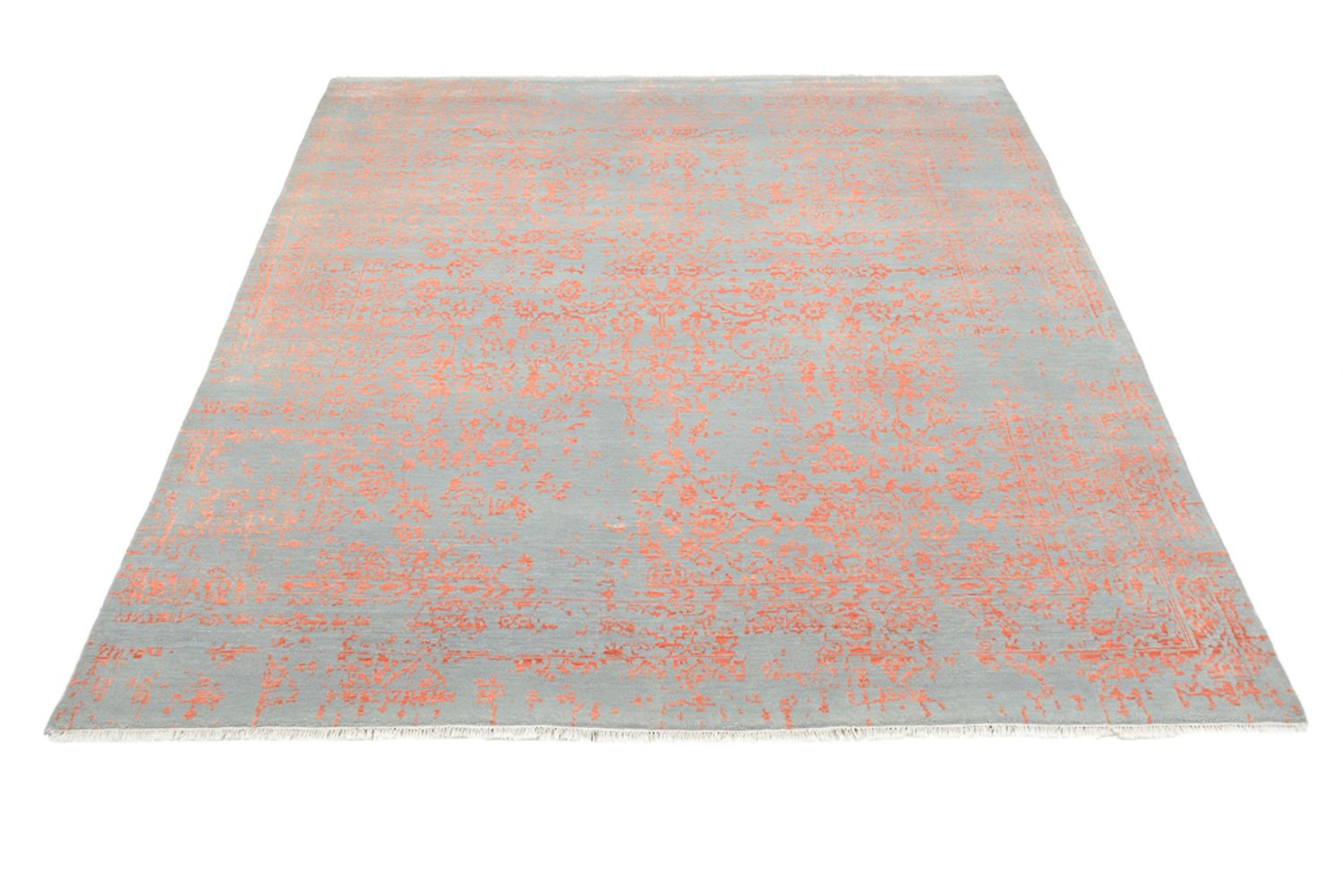 Designermatta kvadrat  - 248 x 247 cm - orange