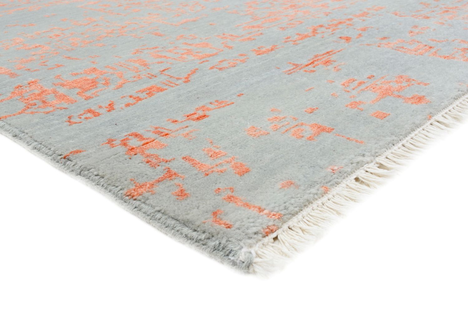 Designer Rug square  - 248 x 247 cm - orange