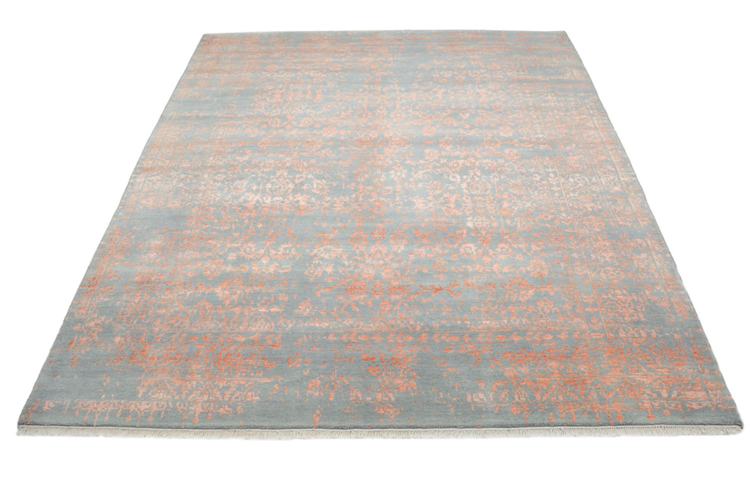 Designer Rug square  - 248 x 247 cm - orange