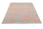 Tapis design carré  - 248 x 247 cm - orange