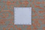 Designer Teppich quadratisch  - 248 x 247 cm - orange