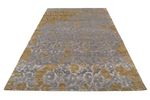 Designer Rug - 273 x 182 cm - olive green