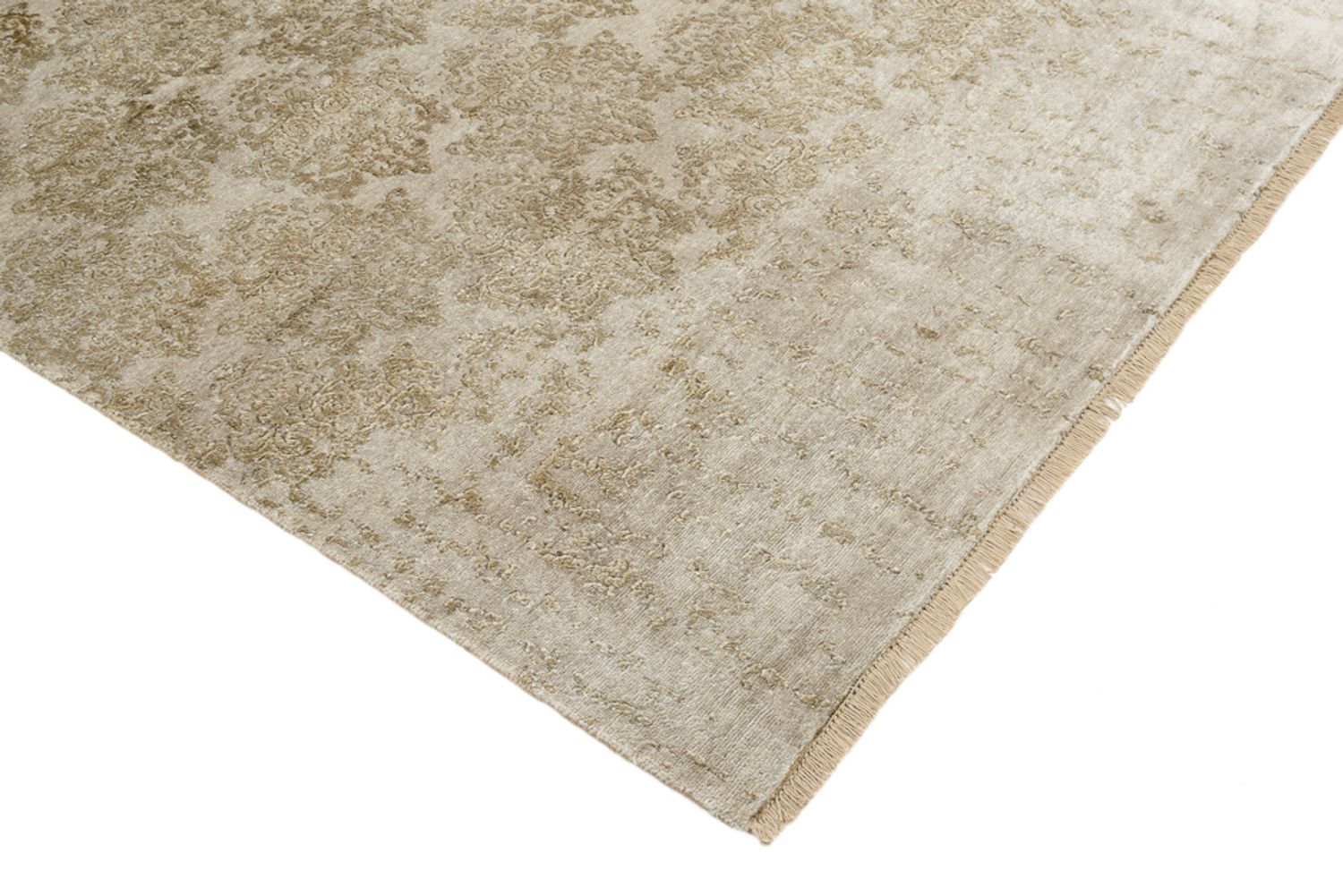 Tapis design - 237 x 170 cm - vert olive