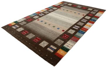 Gabbeh Rug - Loribaft Indus - 308 x 203 cm - multicolored