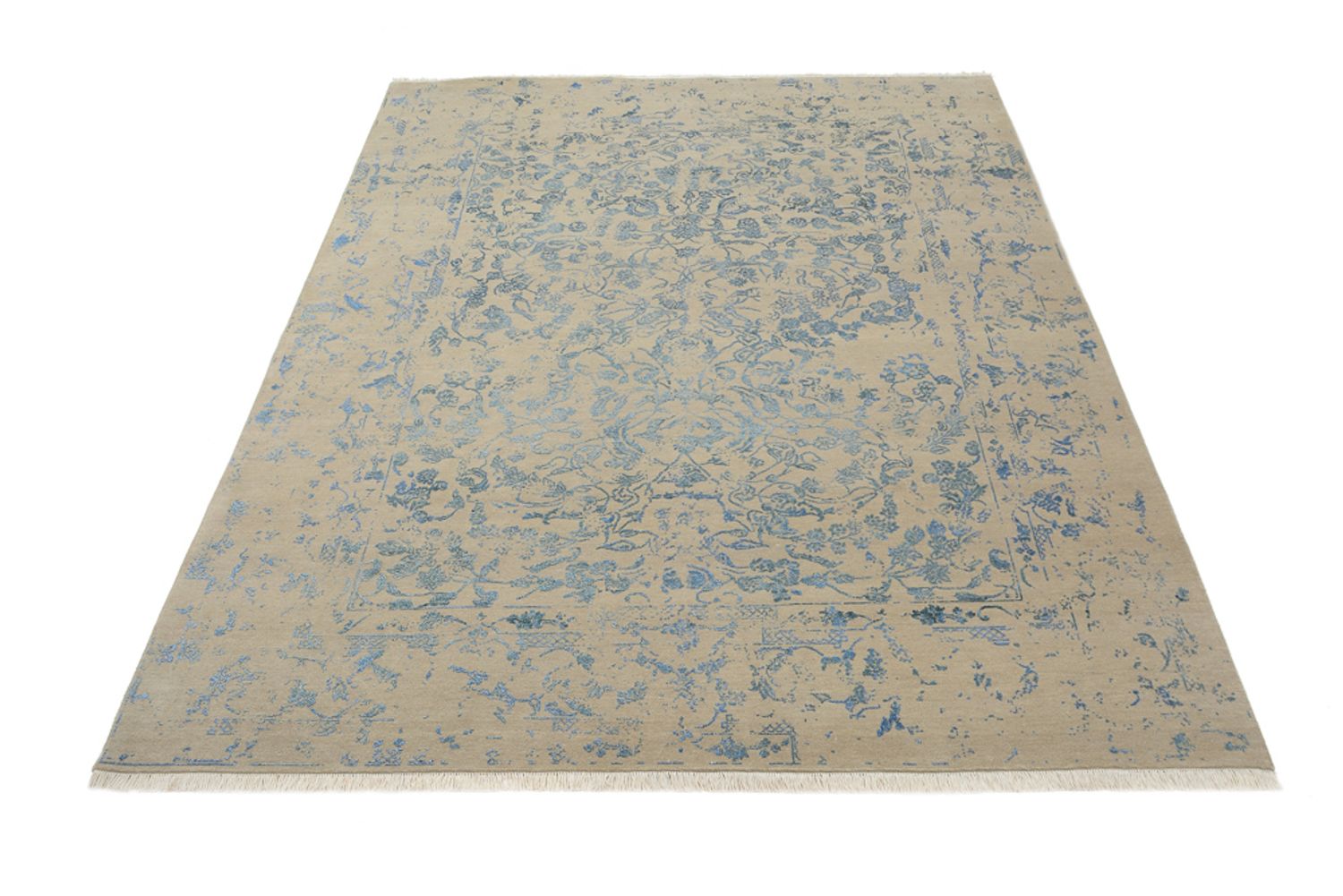 Tapis design - 294 x 240 cm - beige clair