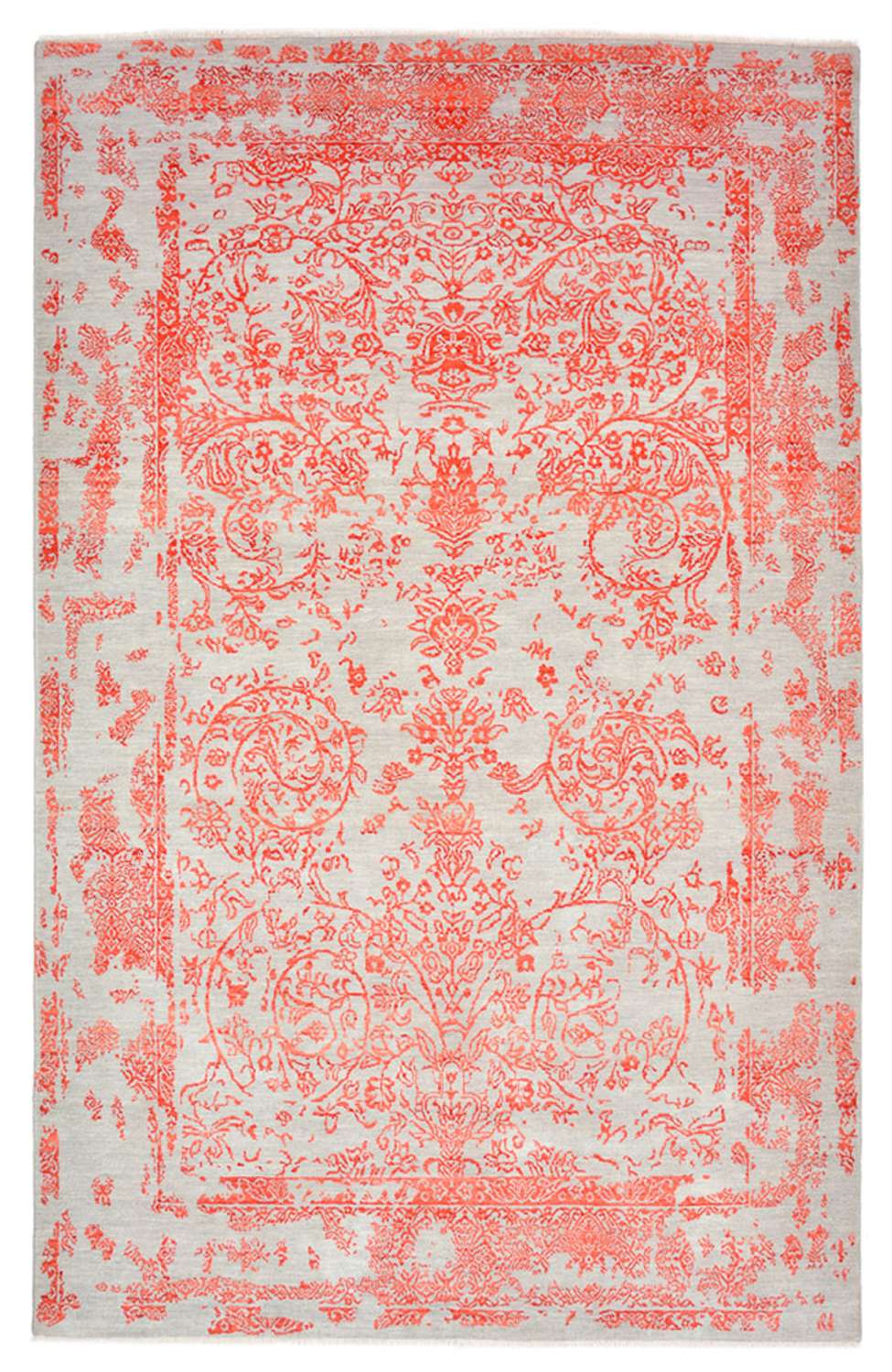 Designer Rug - 279 x 186 cm - rose