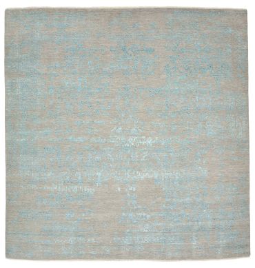 Tappeto di design quadrato  - 249 x 249 cm - blu chiaro