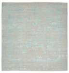 Designer Rug square  - 301 x 301 cm - light blue