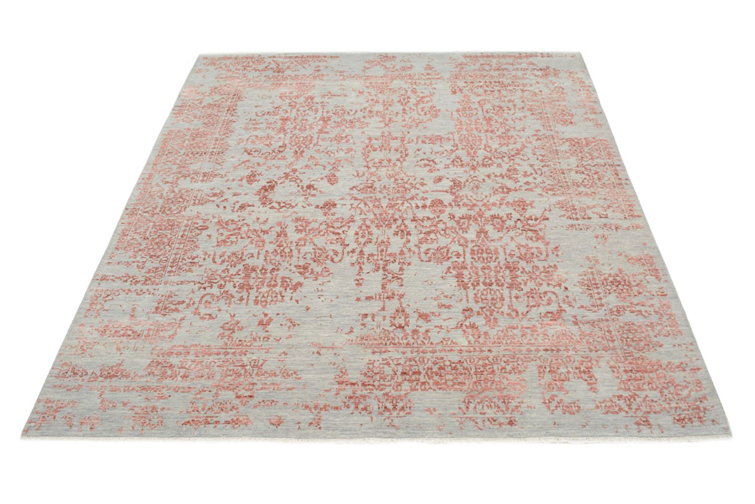 Designer Rug square  - 309 x 306 cm - rust