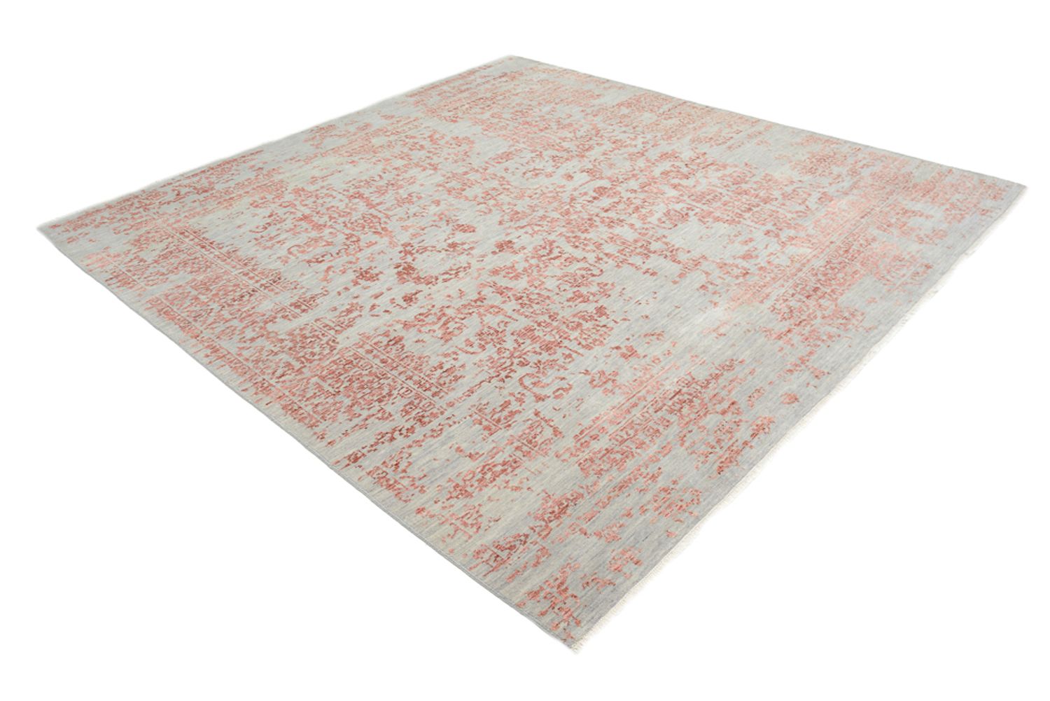 Designer Rug square  - 309 x 306 cm - rust