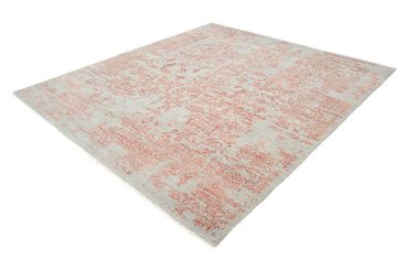 Tapis design carré  - 309 x 306 cm - rouille