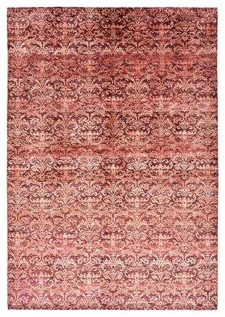 Tapis design - 246 x 172 cm - rouge clair