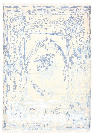 Tapis design - 243 x 176 cm - crème