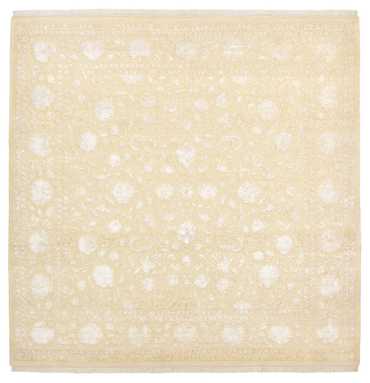 Orientalsk teppe square  - 253 x 251 cm - lys beige