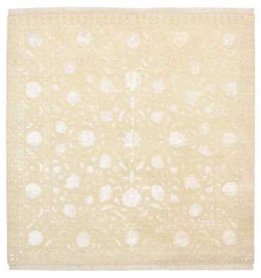 Tappeto orientale quadrato  - 206 x 205 cm - beige chiaro