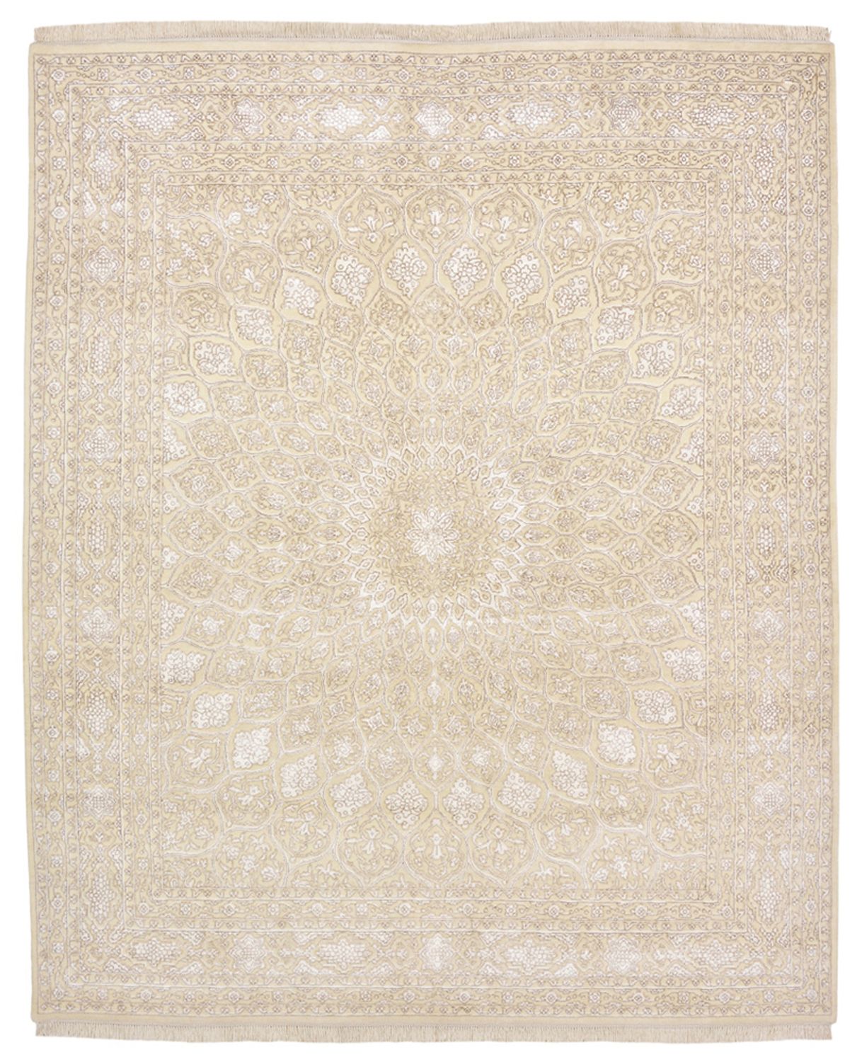 Oosters Tapijt - 247 x 204 cm - donker beige