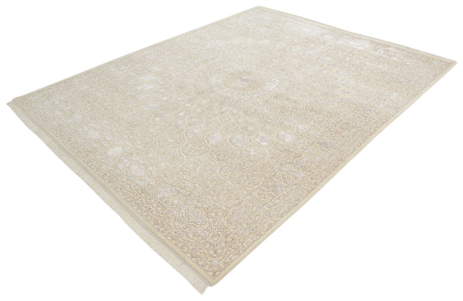 Orientteppich - 247 x 204 cm - dunkelbeige