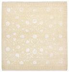 Tapis oriental carré  - 255 x 250 cm - beige clair