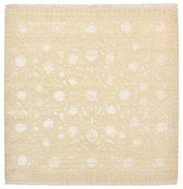 Orientalsk teppe square  - 204 x 202 cm - lys beige