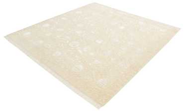 Tapis oriental carré  - 204 x 202 cm - beige clair