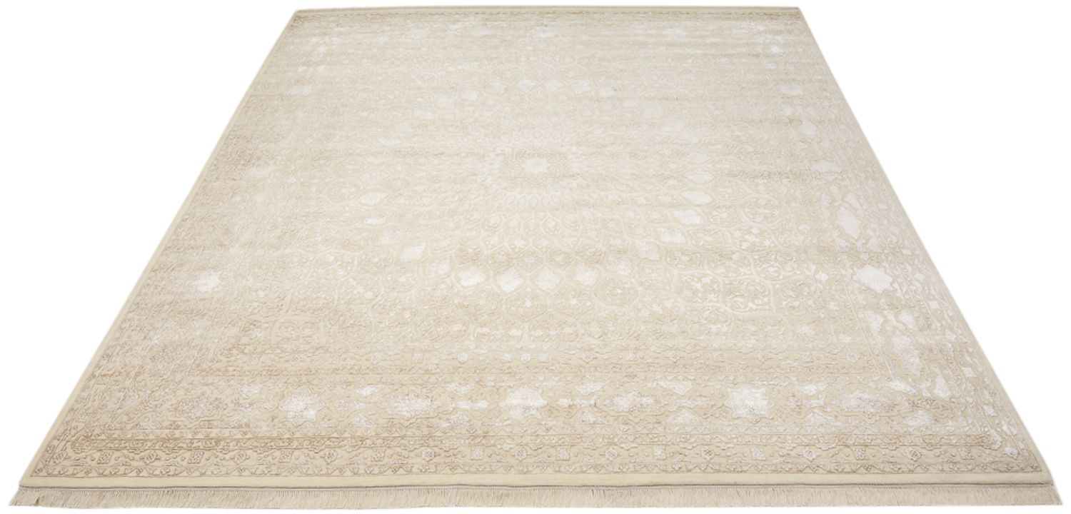 Alfombra oriental cuadrado  - 304 x 301 cm - beige oscuro