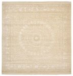 Orientteppich quadratisch  - 304 x 301 cm - dunkelbeige