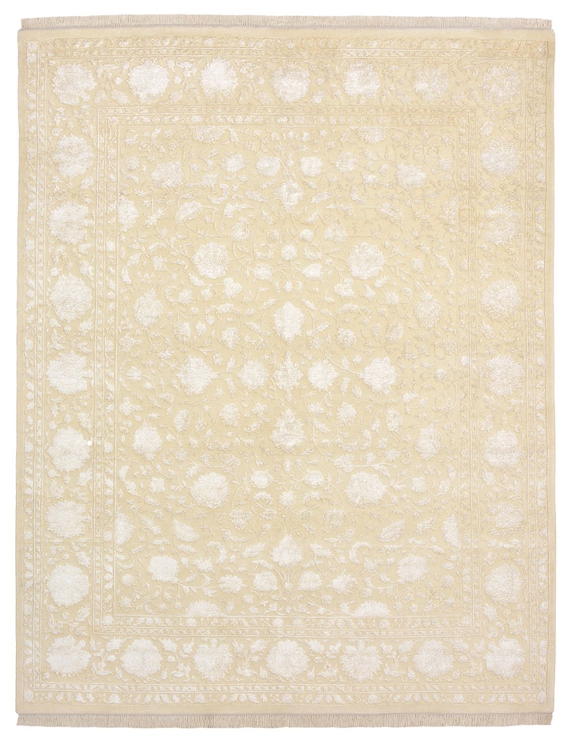 Tappeto orientale - 251 x 198 cm - beige scuro