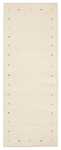 Runner Gabbeh Rug - Loribaft Indus - 334 x 128 cm - cream