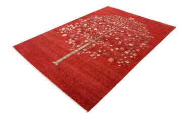 Gabbeh Rug - Loribaft Indus - 245 x 173 cm - red