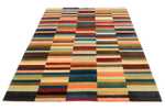 Tapis design - 201 x 153 cm - multicolore