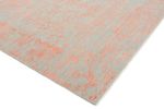 Tapis design carré  - 251 x 251 cm - orange