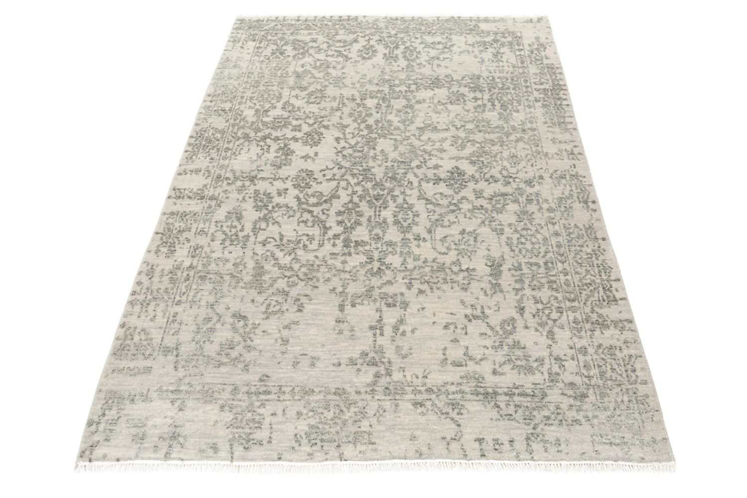 Tapis design - 179 x 123 cm - gris