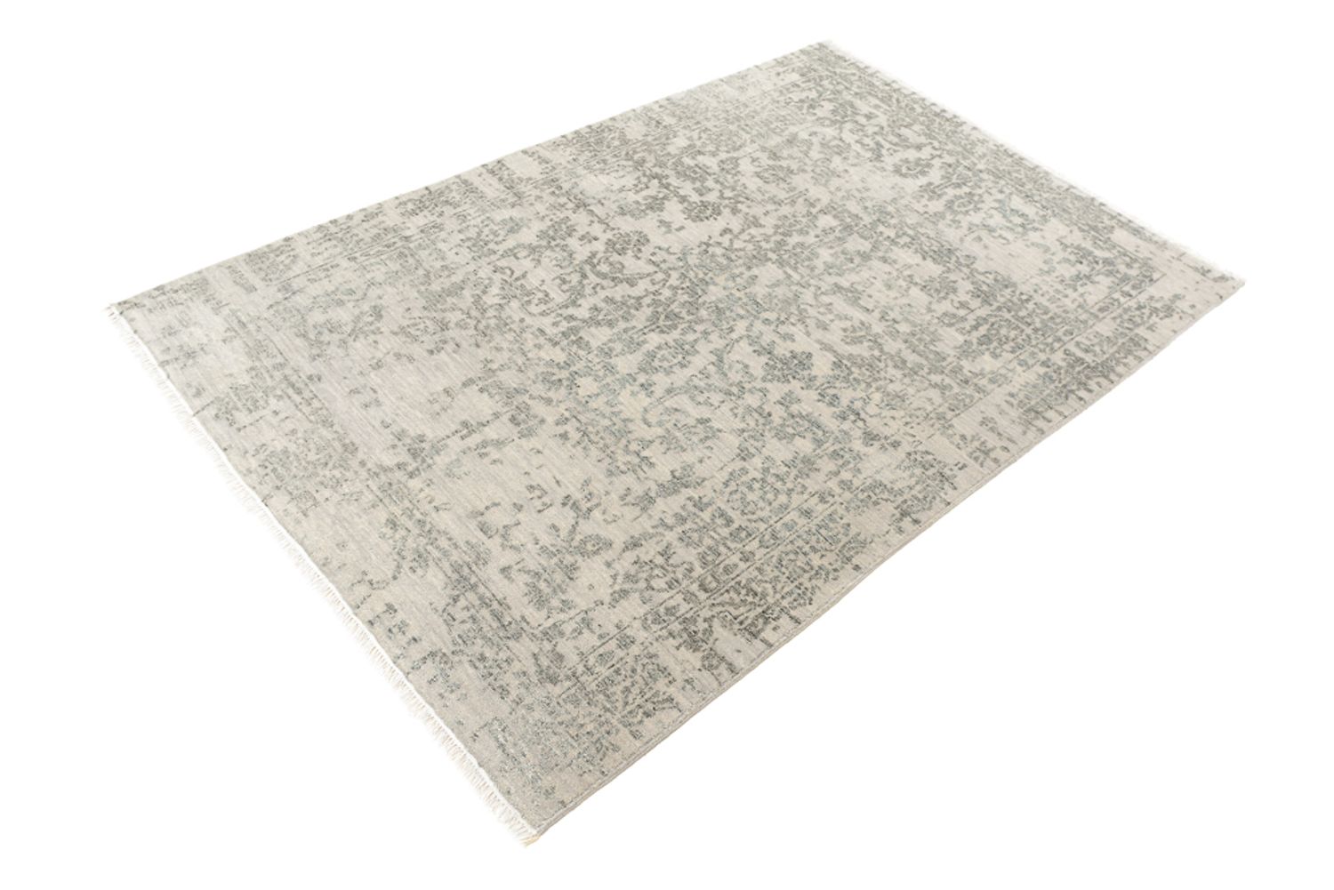 Tapis design - 179 x 123 cm - gris