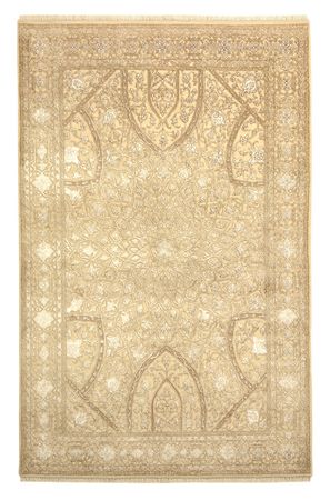 Oriental Carpet - 185 x 121 cm - mörk beige