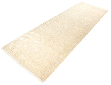 Løper Orientalsk teppe - 301 x 107 cm - lys beige