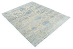 Tapis design - 201 x 156 cm - gris