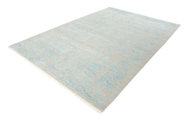 Tapis design - 181 x 122 cm - gris clair