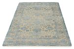 Designer Teppich - 152 x 103 cm - hellblau