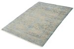 Tapis design - 152 x 103 cm - bleu clair